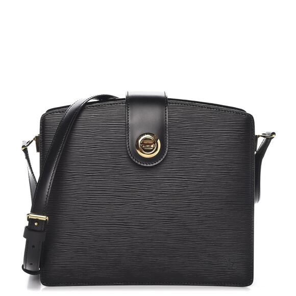LOUIS VUITTON M52342 Capucines Black Epi Leather Shoulder Crossbody Bag France - Picture 1 of 7